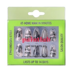 Paint Lab Lacey Press On Nails NWT